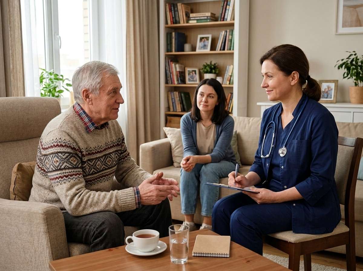 вызов психиатра на дом для пожилого человека